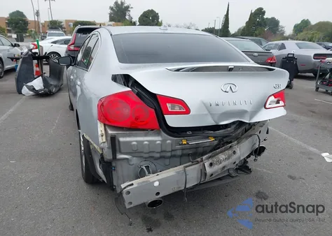 2013 Infiniti G37 Journey from USA, damaged, VIN JN1CV6APXDM725393